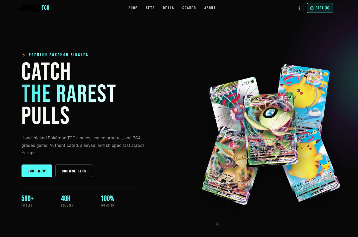 E-shop Κάρτες Pocemon screenshot
